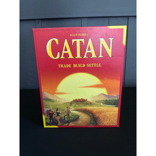 Settlers catan board game - of,